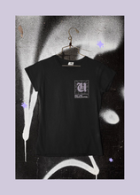 Load image into Gallery viewer, Ugly Luck Worldwide Embroidered Black Short Sleeve Tee
